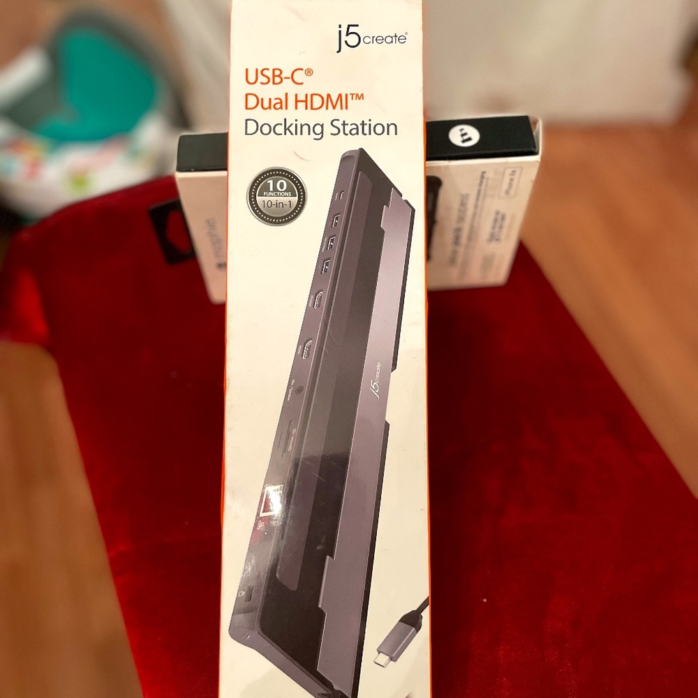 j5create USB-C Dual HDMI Docking Station